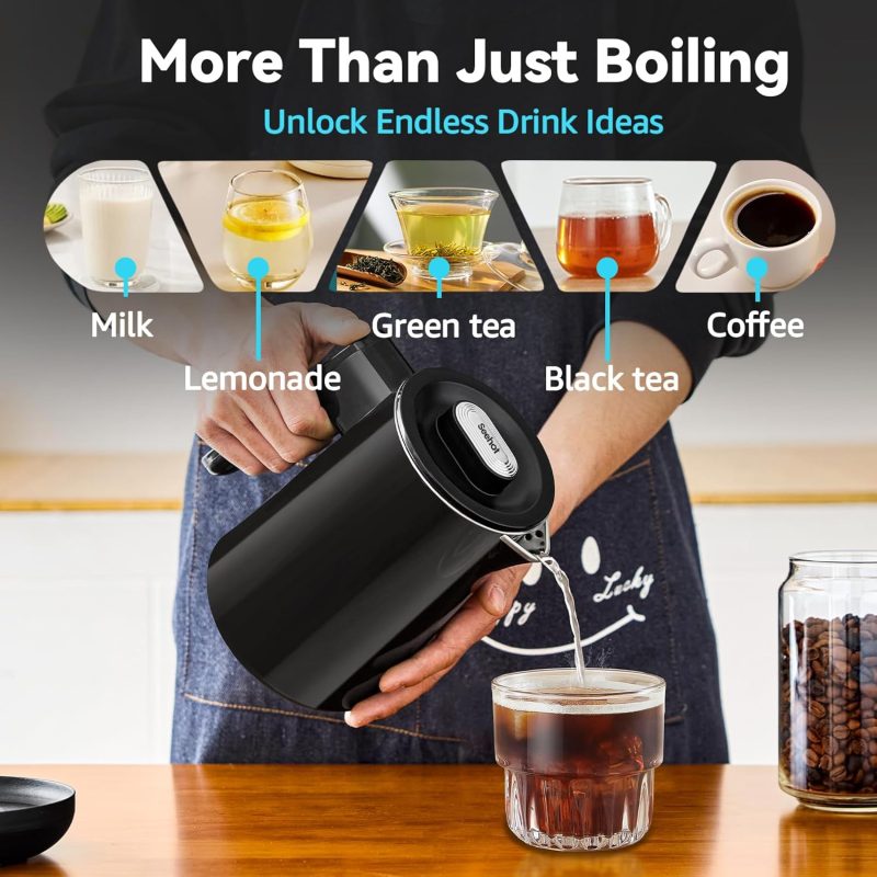 Seehot® 850Ml Small Electric Kettle Temperature Control - Image 3
