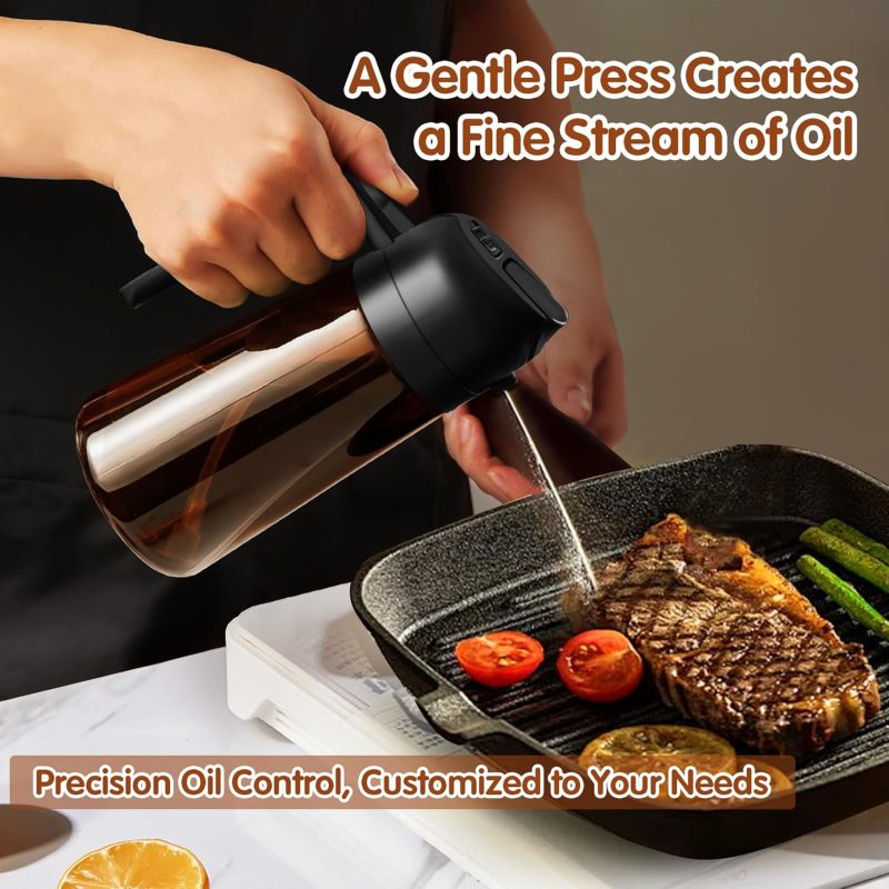 Yarramate 16Oz/470Ml Light Blocking Oil Sprayer For Cooking With Stickers - Image 5