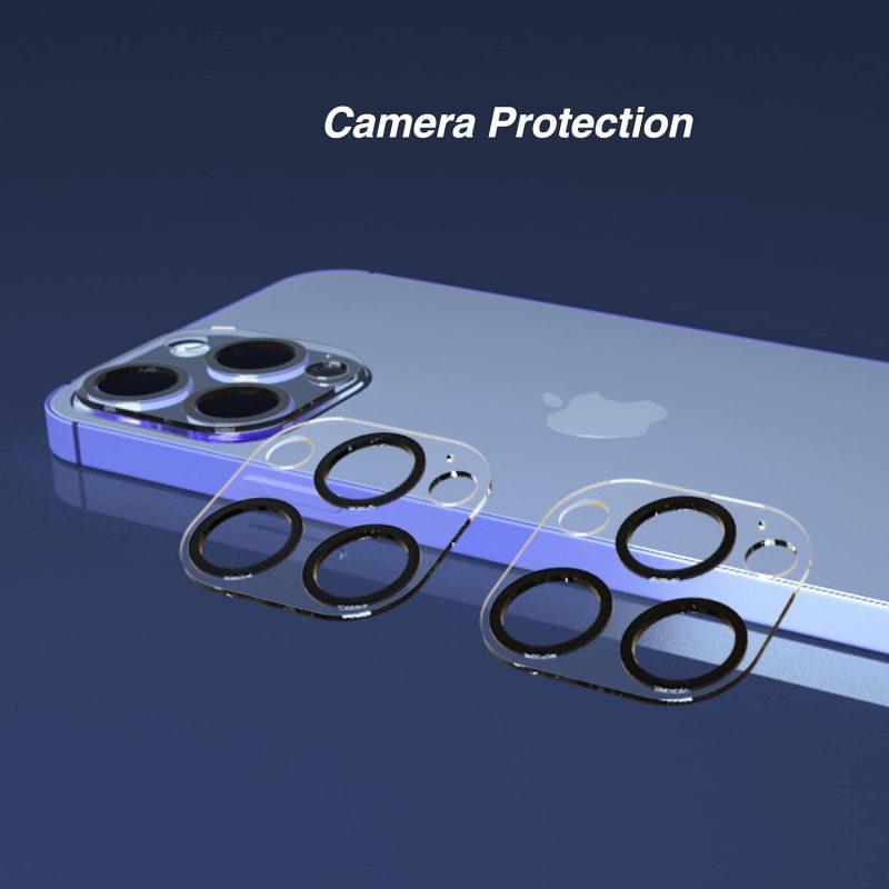 AILUN 3 Pack Camera Lens Protector for iPhone 16 Pro / 14 Pro... - Image 2
