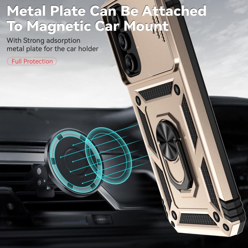 A15 Hybrid Protective Case for Galaxy A15 5G - Gold - Image 3