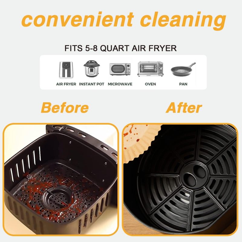 Ailun Air Fryer Paper Liners 8Inch - Image 3