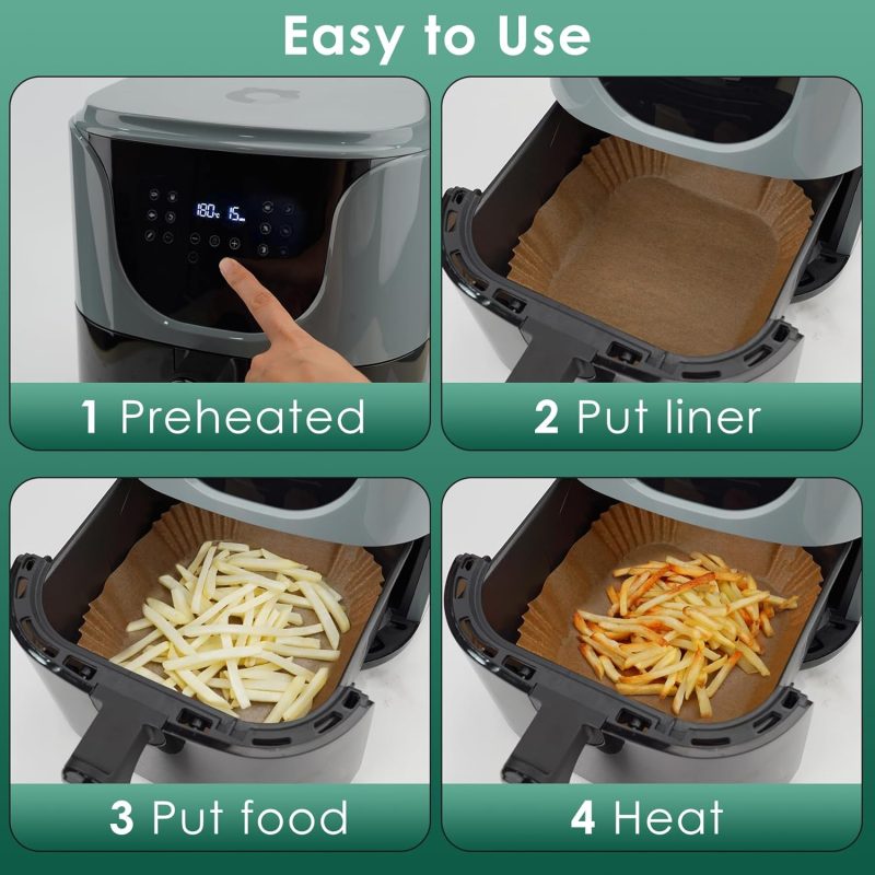 400 Pcs Air Fryer Paper Liners - Image 5