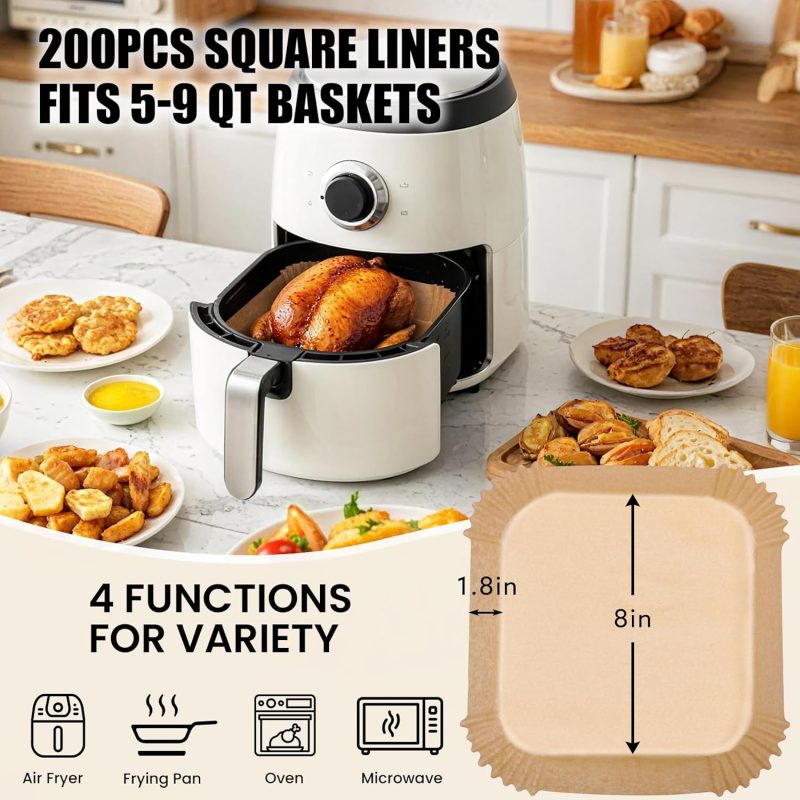 Air Fryer Liners Disposable - Image 3