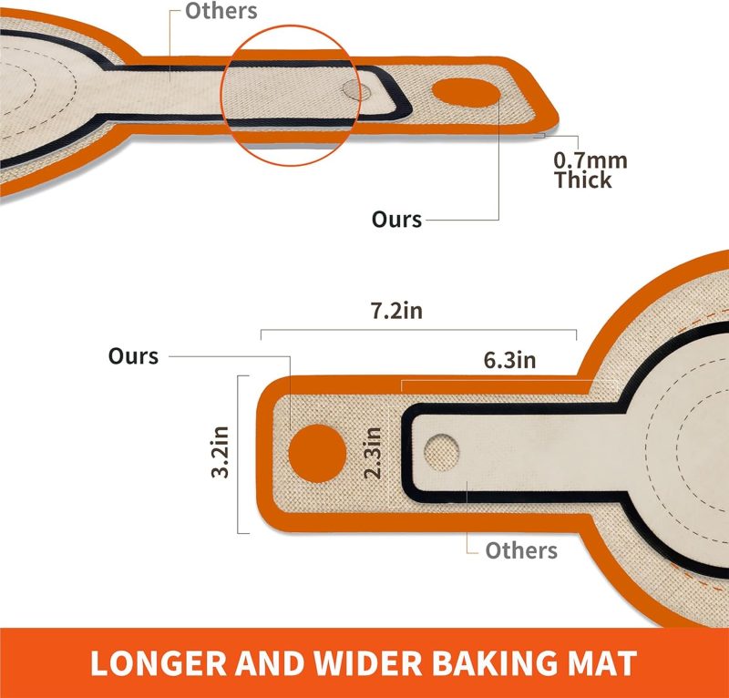 Silicone Bread Sling For Dutch Oven Liner - Image 2