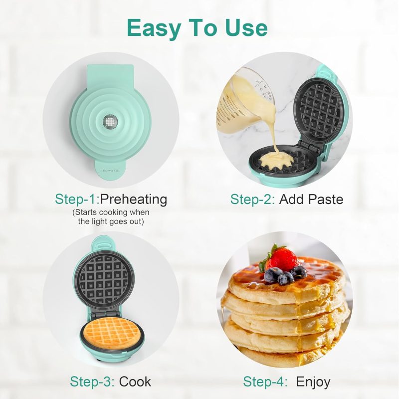 Crownful Mini Waffle Maker - Image 5