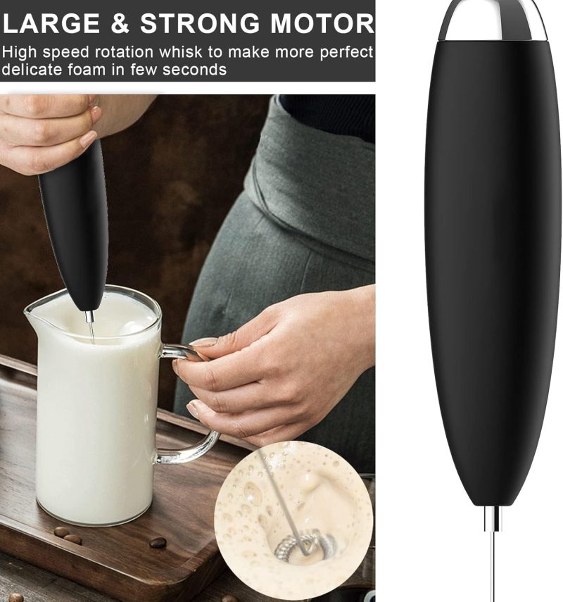 Electric Milk Frother Handheld - Image 3