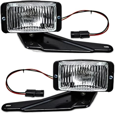 Fog Light Assembly Compatible With 1988-1997 Chevy Gmc C/K C1500 C2500 C3500 K1500 K2500 K3500