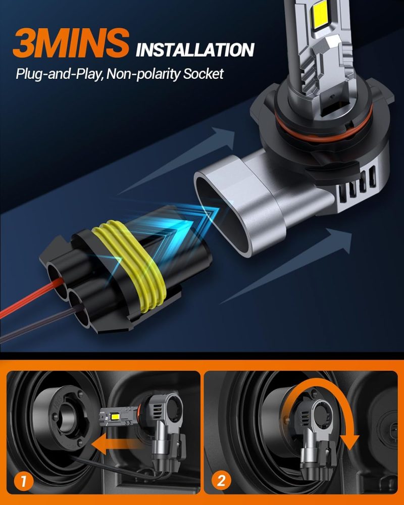 Sealight S2S 9005/Hb3 9006/Hb4 Light Bulbs Combo - Image 5
