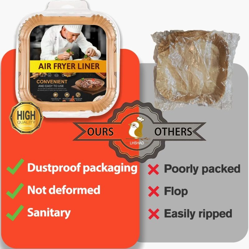 Air Fryer Liners Disposable 4Qt - Image 4