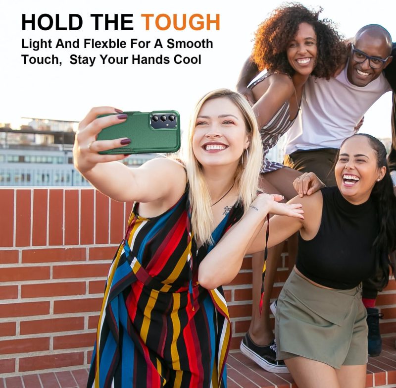 A16 Hybrid Protective Case for Galaxy A16 5G - Green - Image 6