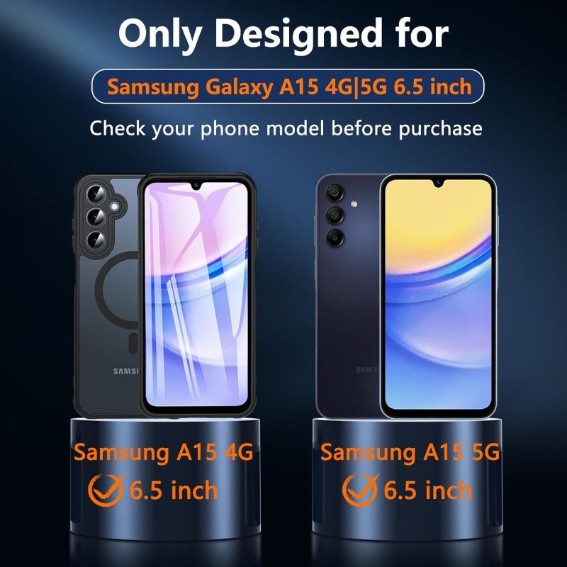 OWKEY Hybrid Protective Case for Galaxy A15 5G - Image 2