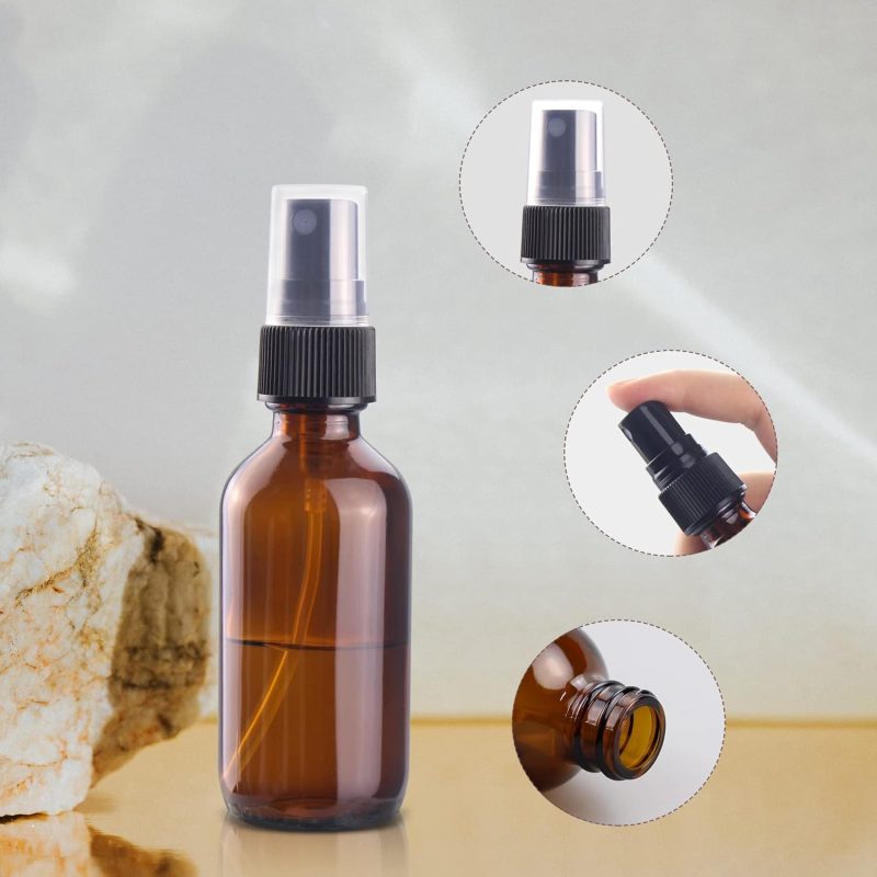Wedama 2 Oz Mini Glass Spray Bottles - Image 3