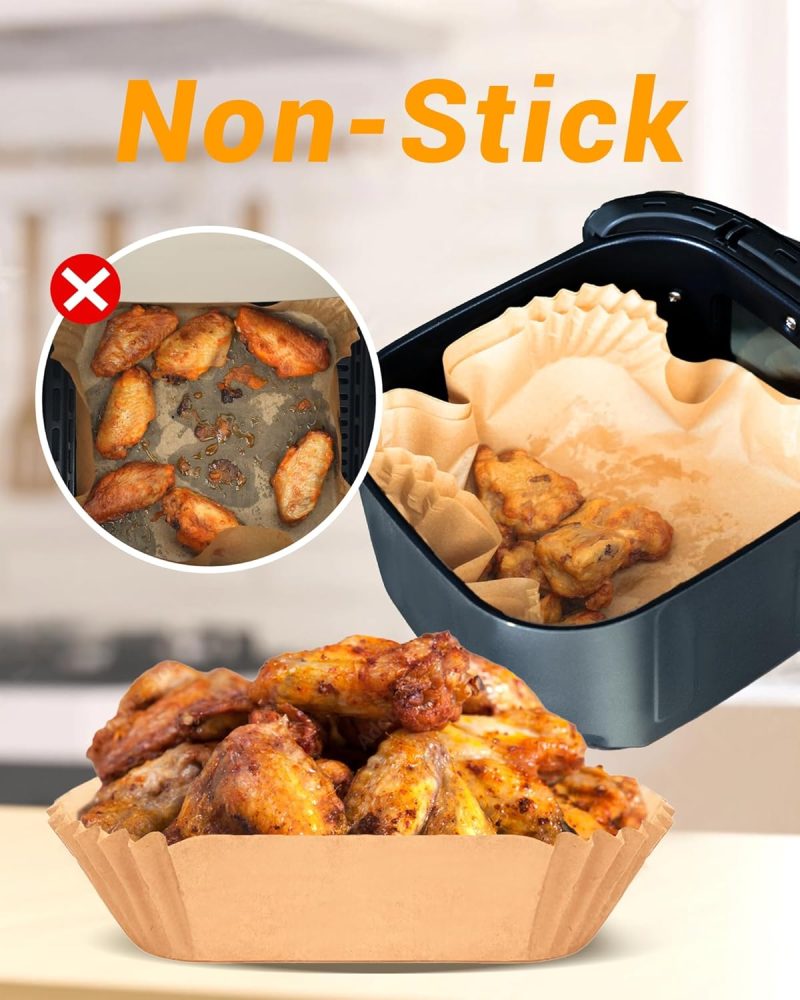 500Pcs Air Fryer Paper Liners - Image 4