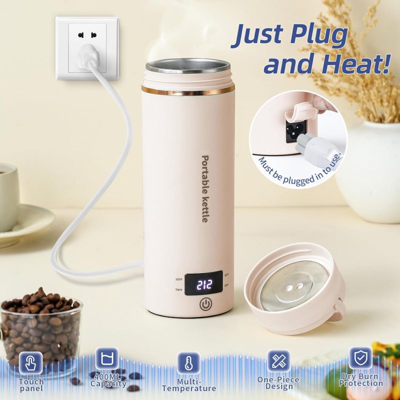 Travel Electric Kettle Portable Mini Kettle - Image 2