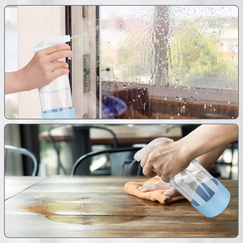 Glass Spray Bottles With Silicone Sleeve Protection - Image 6