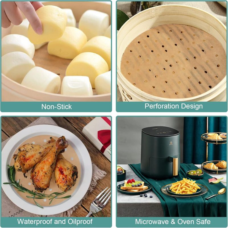 Numola Air Fryer Parchment Paper Liners - Image 3