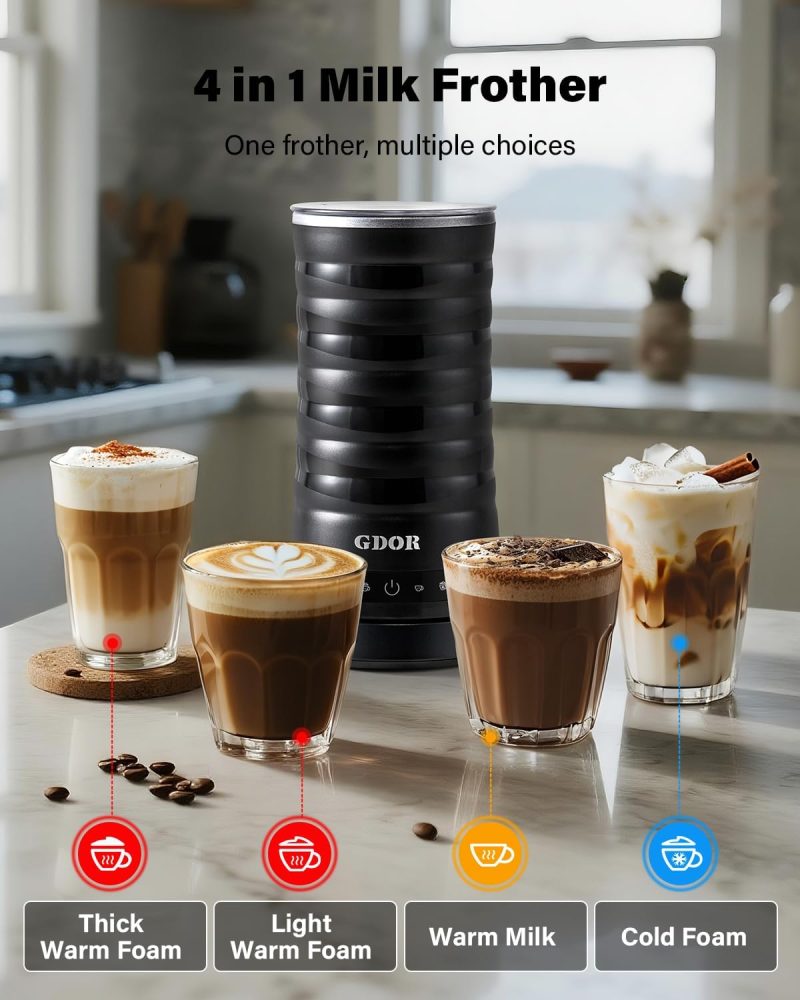 Gdor Milk Frother And Steamer - Image 2