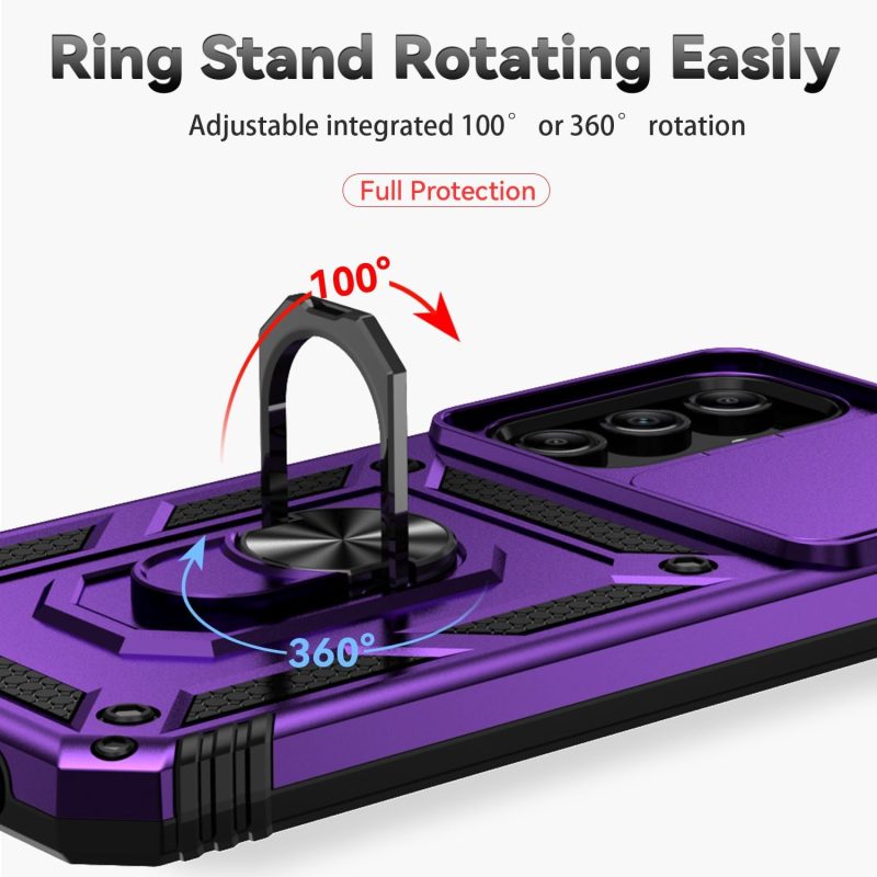 A15 Hybrid Protective Case for Galaxy A15 5G - Purple - Image 6