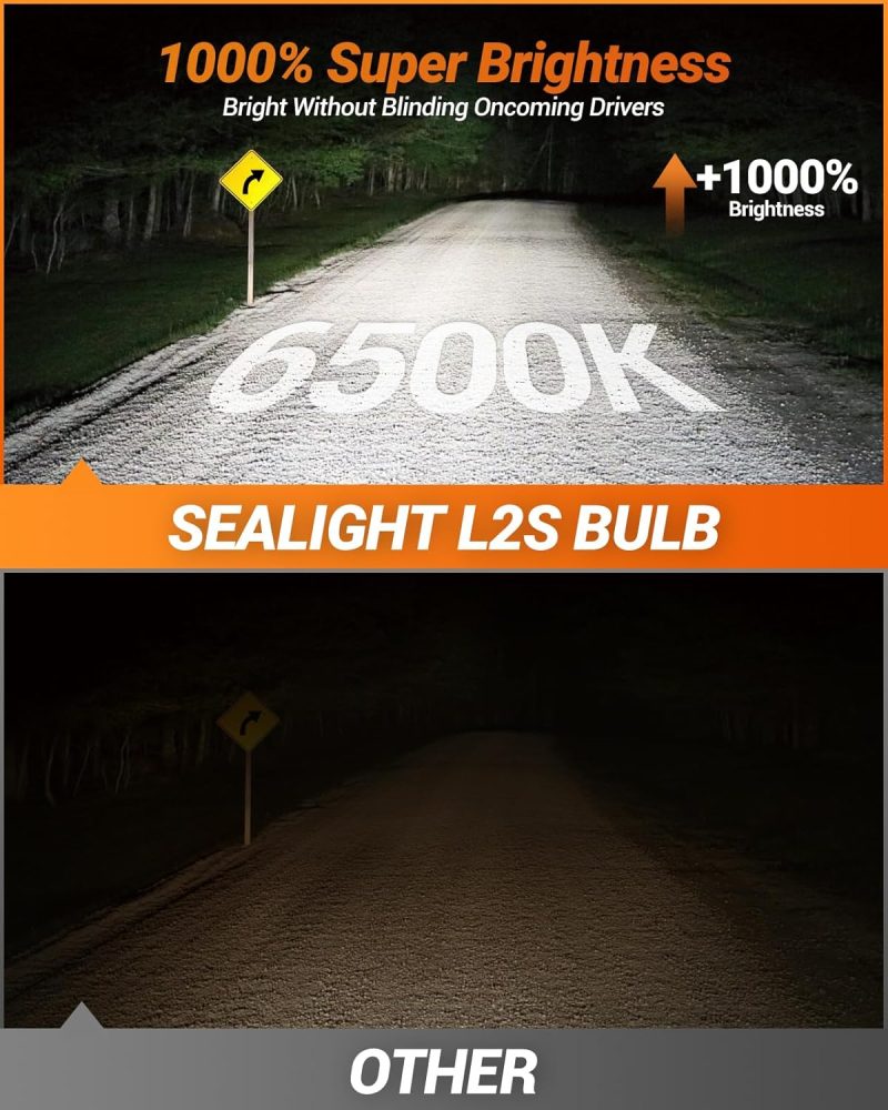 Sealight H11 Bulbs Or H8/H9/H16 - Image 2