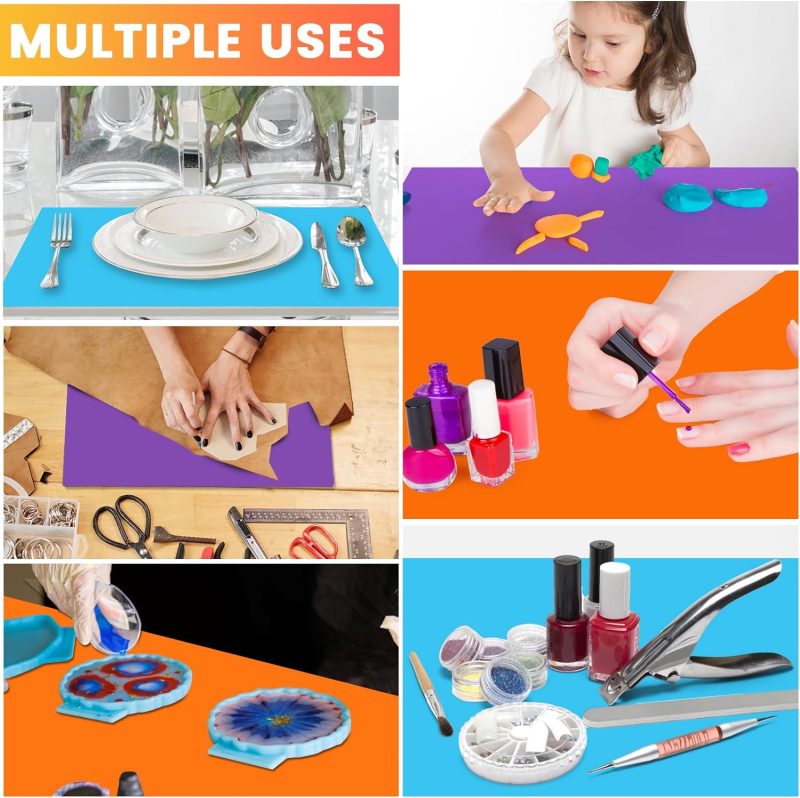 3 Pack Silicone Mats For Crafts - Image 6