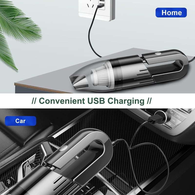 Spark Living-Portable Car Vacuum Cleaner – Cordless Handheld Vacuum With Powerful Suction - Image 3