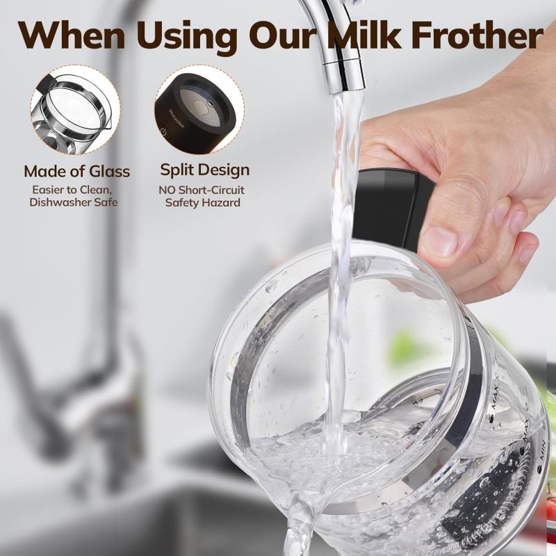 Electric Milk Frother And Steamer - Image 4