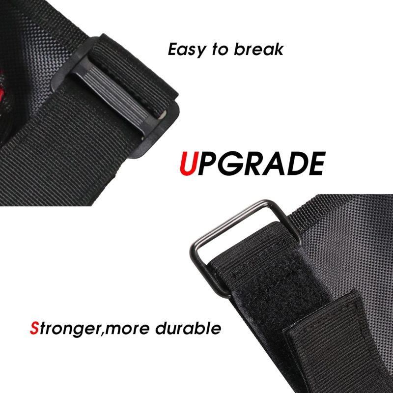 Handles Grab Roll Bar Grab Handles Grip Handle For Jeep Wrangler Accessories Tj Jk Jl Gladiator Jt Utv Atv - Upgrade Metal Buckle - Image 3