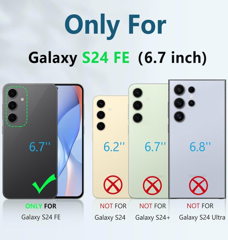 FNTCASE Hybrid Protective Case for Galaxy S24 - Image 2
