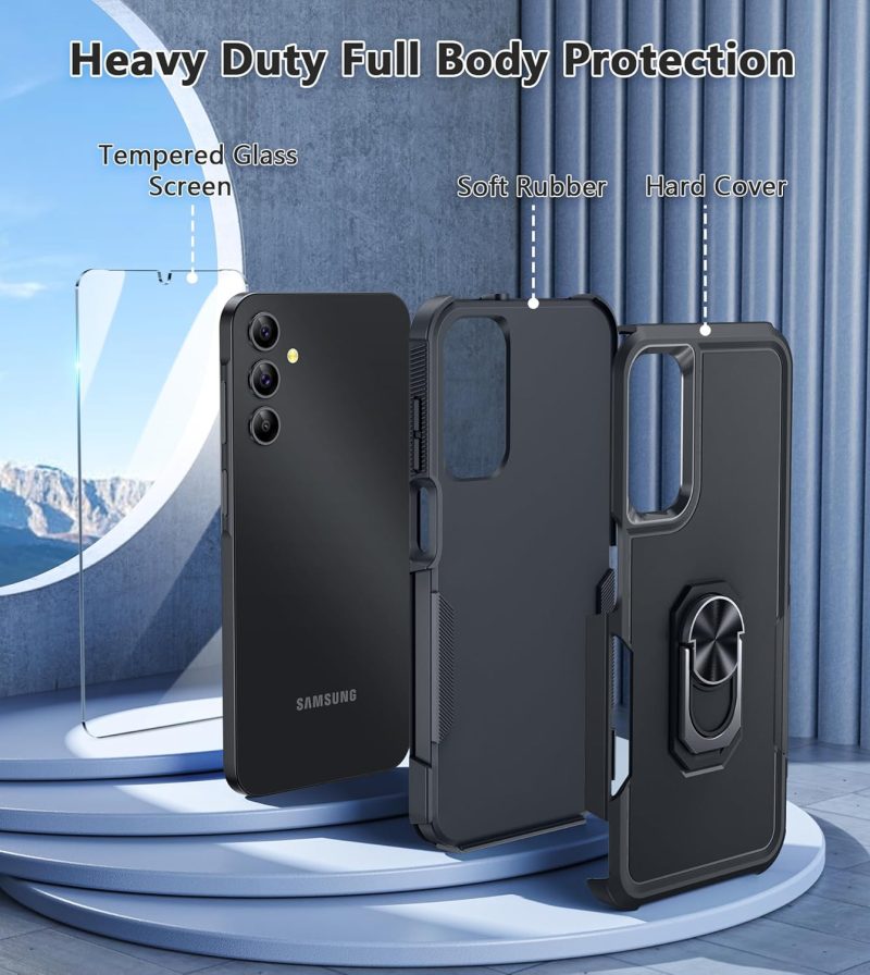 FNTCASE Hybrid Protective Case for Galaxy A15-5G - Image 3