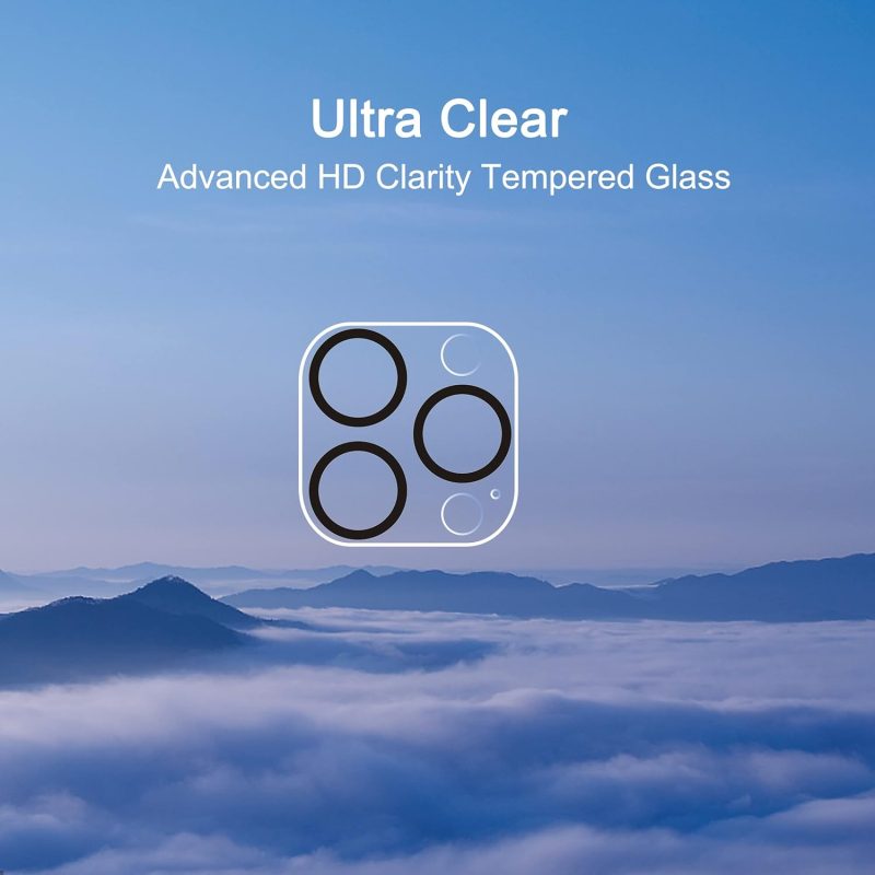 AILUN 3 Pack Camera Lens Protector for iPhone 16 Pro / 14 Pro... - Image 4