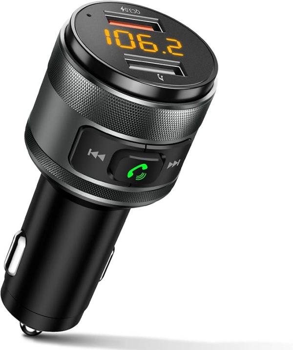 Bluetooth 5.3 Fm Transmitter For Car