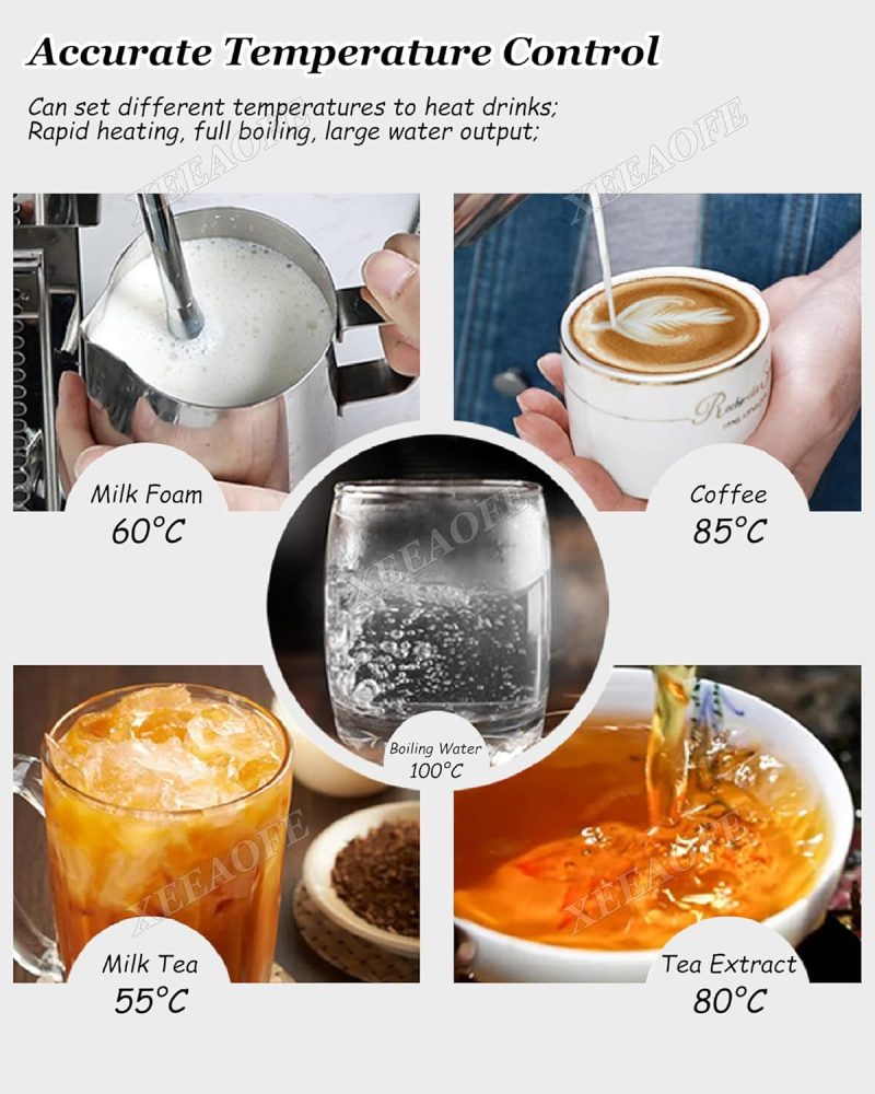 Stainless Steel Multi-Purpose Electric Milk Foam Maker - Image 5