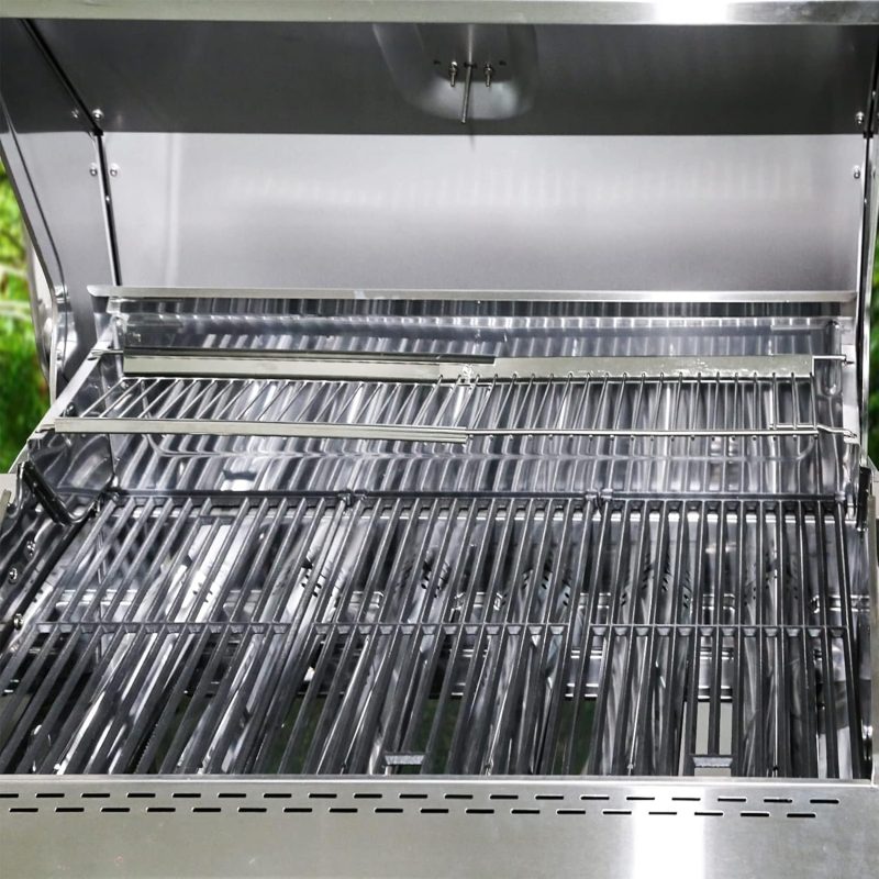 Uniflasy Universal Grill Warming Rack 20.6''- 32.08'' - Image 6