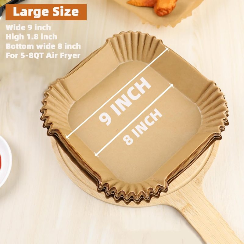 200Pcs Air Fryer Liners Disposable - Image 2