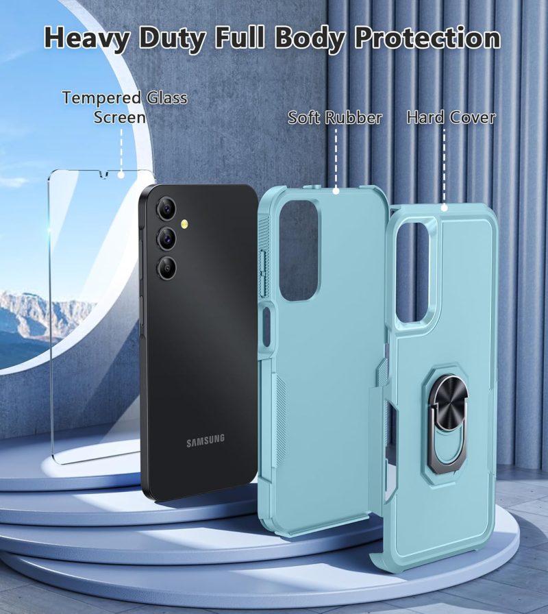 FNTCASE Hybrid Protective Case for Galaxy A15-5G - Image 3