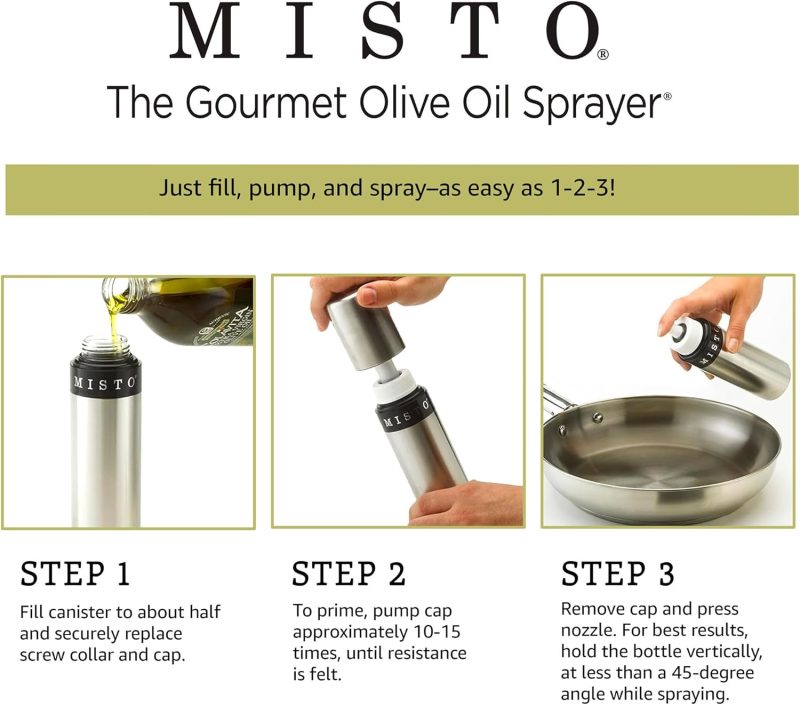 Misto Aluminum Oil Sprayer - Image 4