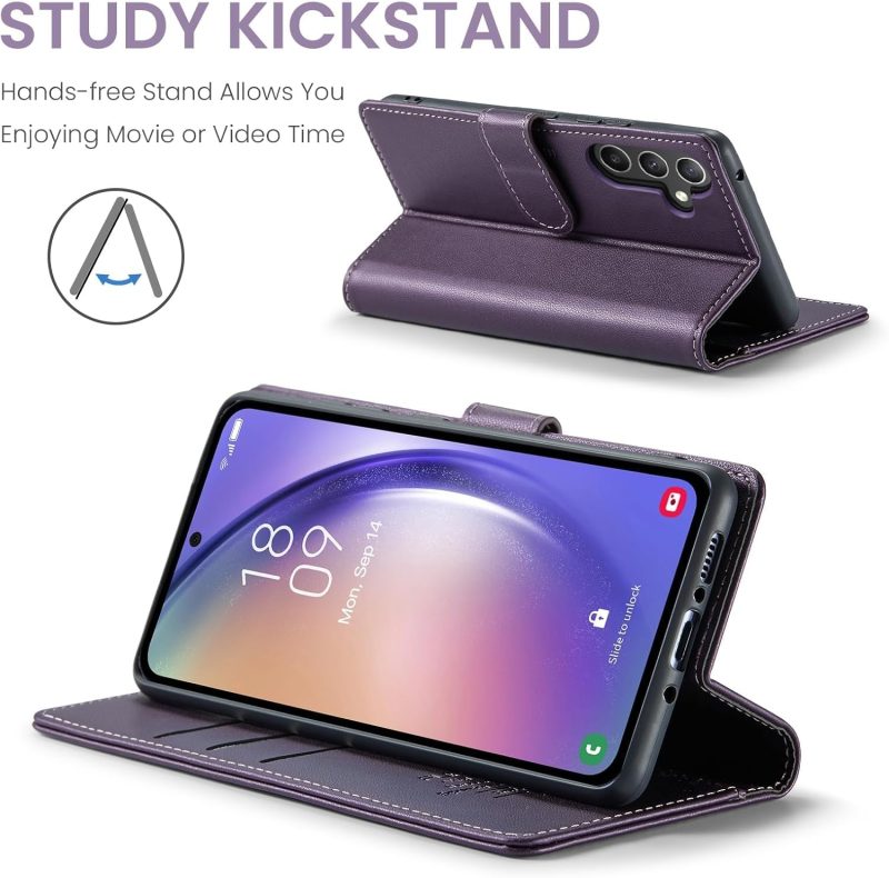 A36 Hybrid Protective Case for Galaxy A36 5G - Purple - Image 3