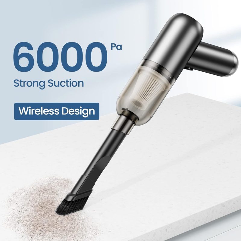 Portable Handheld Car Cordless Vacuum Cleaner With Powerful Suction - Image 2