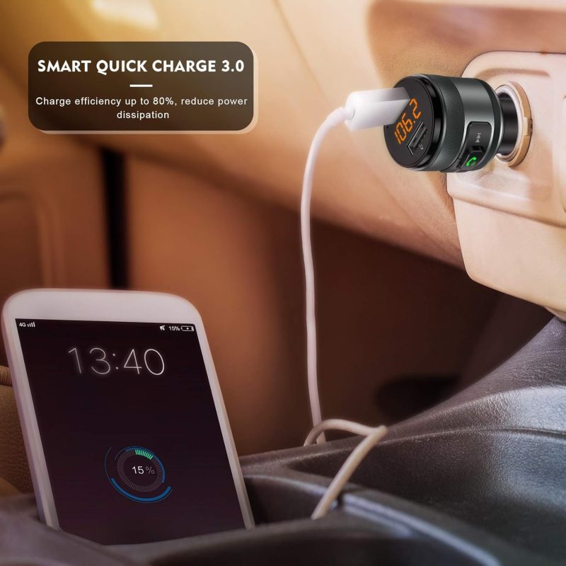 Bluetooth 5.3 Fm Transmitter For Car - Image 2