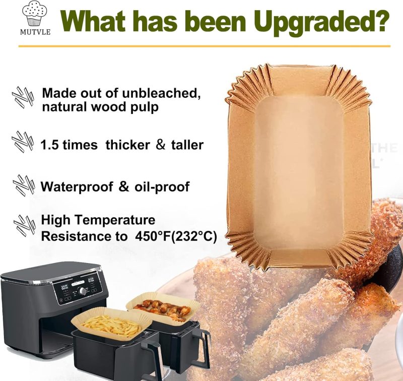 Air Fryer Liners For Bella 4Qt Slim Air Fryer - Image 2