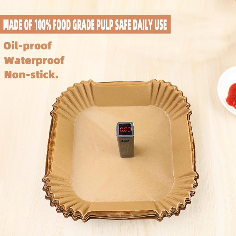 200Pcs Air Fryer Liners Disposable - Image 5