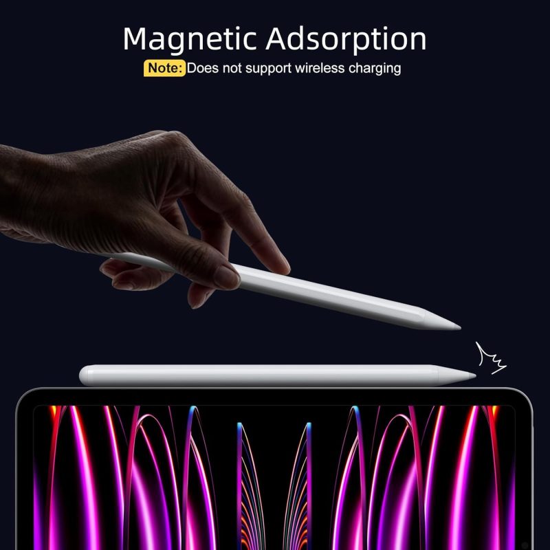 Stylus Pen for iPad 6th-11th Generation-2X Fast Charge Active Pencil Compatible with 2018-2025 Apple iPad Pro 11 - Image 5