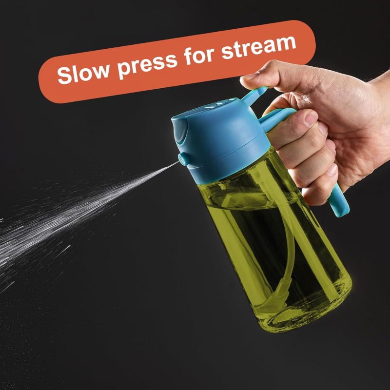 Cxinyi - 16Oz/470Ml Olive Oil Dispenser For Kitchen With Stickers - 2 In 1 Olive Oil Sprayer For Cooking - Image 5