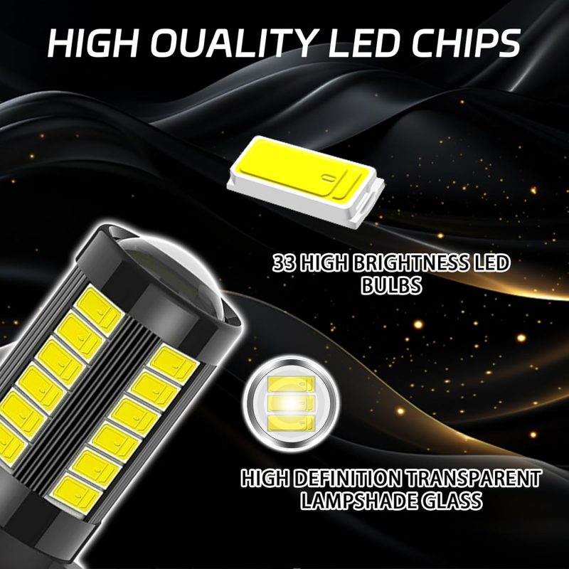 2Pcs Led Fog Light Bulbs H11/H8 Headlight Bulb - Image 5