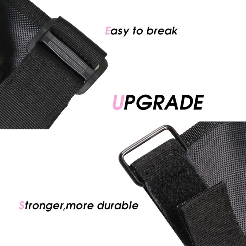 Handles Grab Roll Bar Grab Handles Grip Handle For Jeep Wrangler Accessories Tj Jk Jl Gladiator Jt Utv Atv - Upgrade Metal Buckle - Image 3