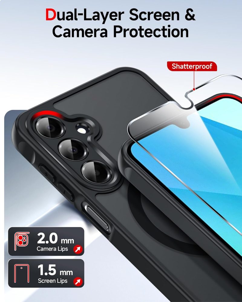 A16 Hybrid Protective Case for Galaxy A16-5G - Image 4