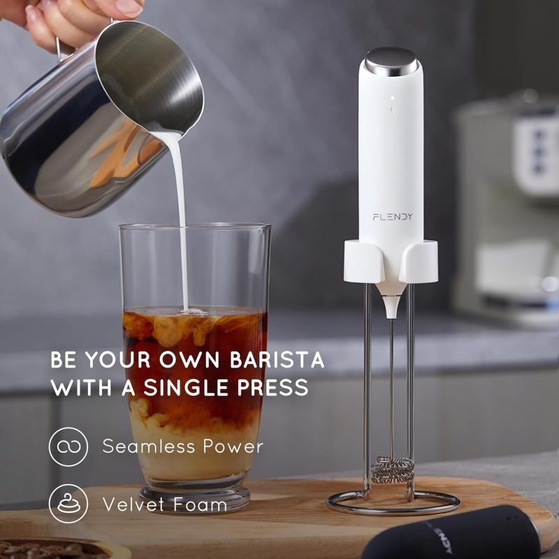 Rechargeable Milk Frother Handheld - Image 2