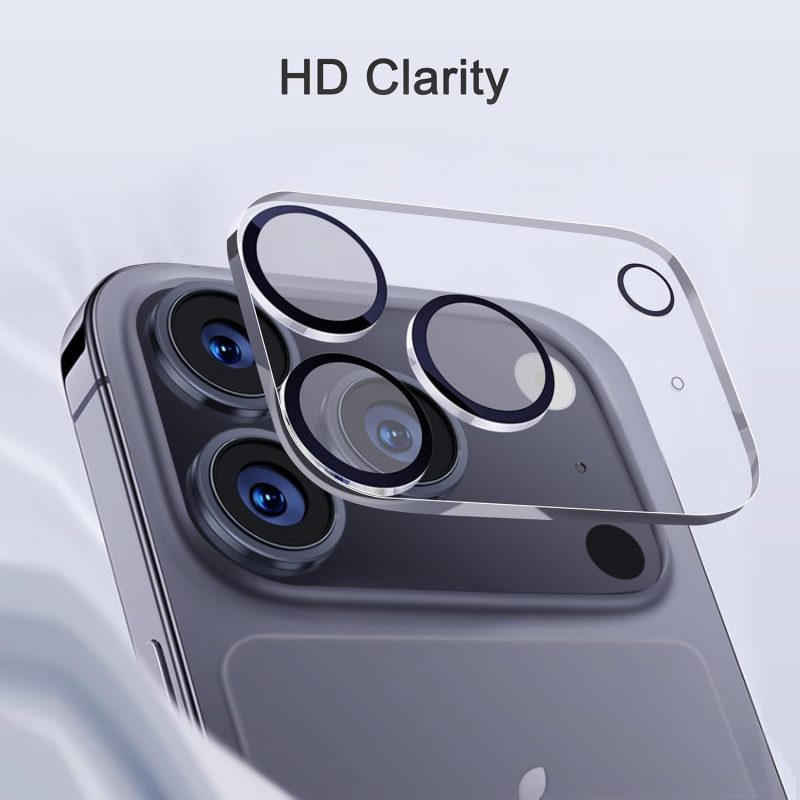 Ailun 3 Pack Screen Protector for iPhone 17 Pro Max [6.9 inch] + 3 Pack Camera Lens Protector with Installation Frame,Dynamic Island Compatible,Case Friendly[Not for iPhone 17/17 Pro/iPhone Air] - Image 4