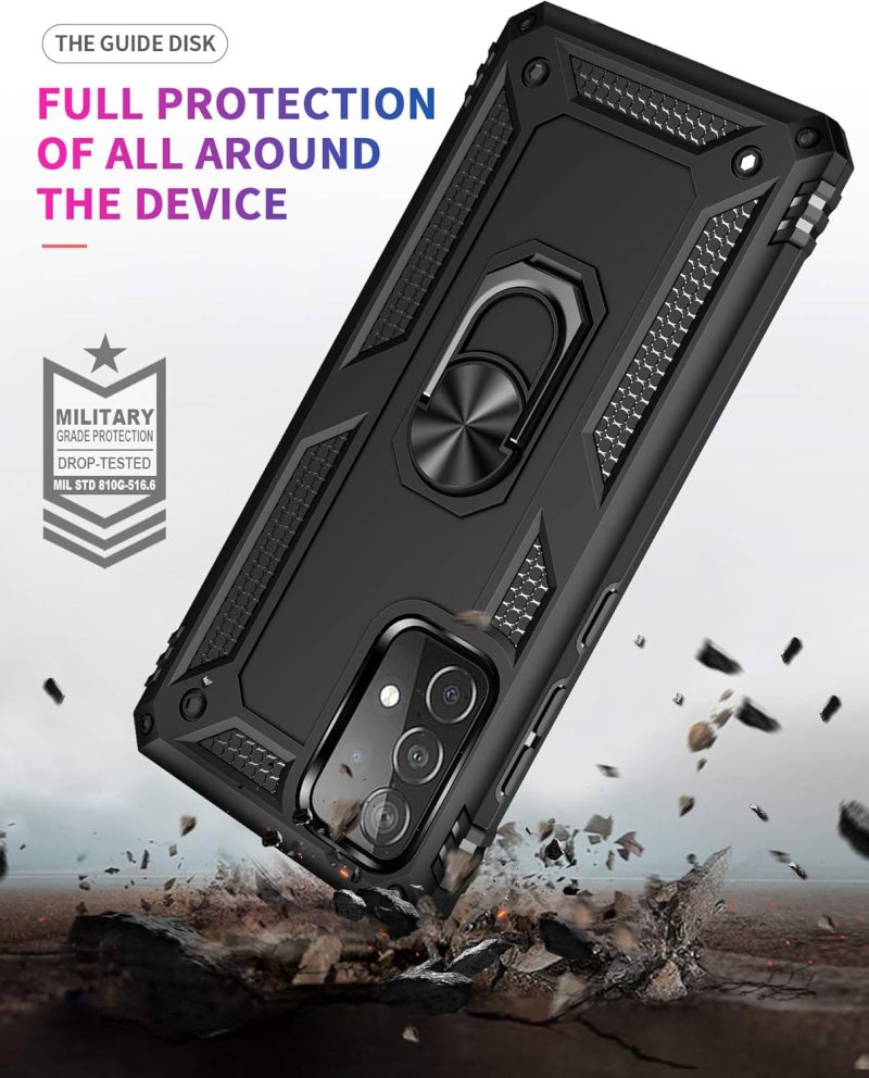 A52 Phone Case for Galaxy A52 5G - Black - Image 4