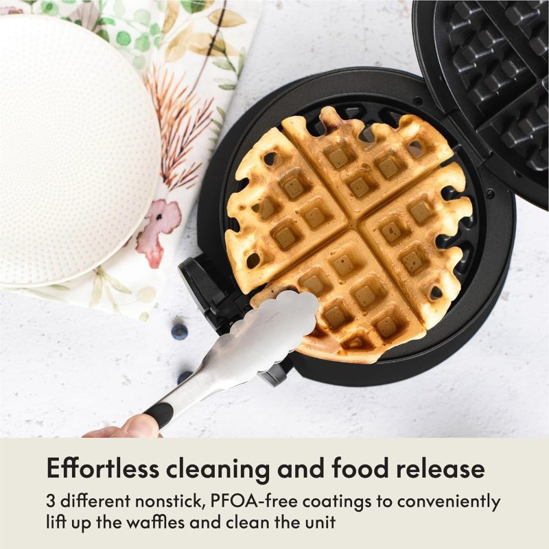 Bella Classic Rotating Belgian Waffle Maker With Nonstick Plates - Image 5